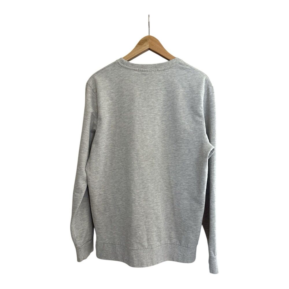 Jack‎ & Jones Graphic Sweatshirt Mens Large Gray Long Sleeve Crew Neck Pullover - Picture 12 of 13